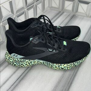 Brooks Women's Black Leopard Running Shoes